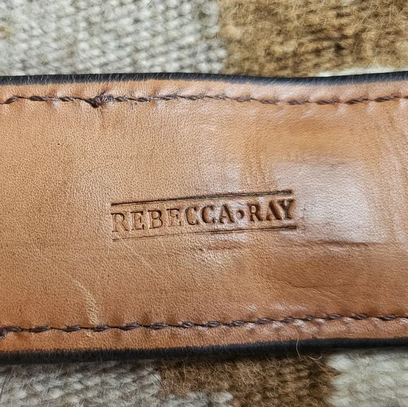 Rebecca Ray Snaffle Bit Cuff, Tan Leather, Equestrian Horse Girl Cuff Bracelet - Picture 7 of 8